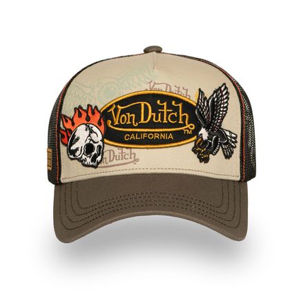 Von Dutch PATCHES Cap - Beige