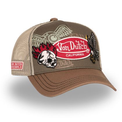 Von Dutch PATCHES Cap - Beige