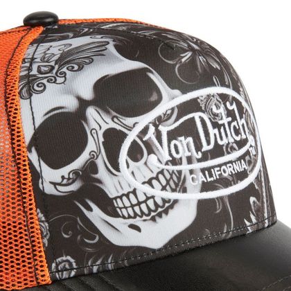 Von Dutch SUBLIMATION Pet - Zwart / Oranje