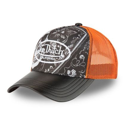 Von Dutch SUBLIMATION Pet - Zwart / Oranje Ref: VDH0370 / VD/1/CT/SUBL/01-TU 