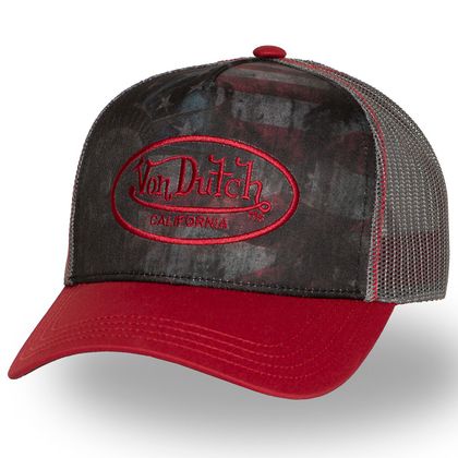Von Dutch SUBLIMATION Cap - Red Ref : VDH0330 / VD/1/CT/SUBL/09-TU 