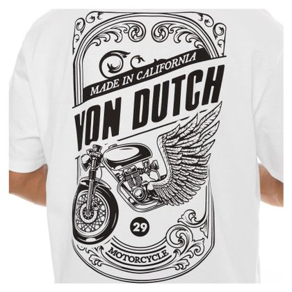 T-Shirt manches courtes Von Dutch FRAME - Blanc