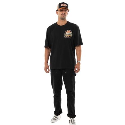 T-Shirt manches courtes Von Dutch HEAD - Noir