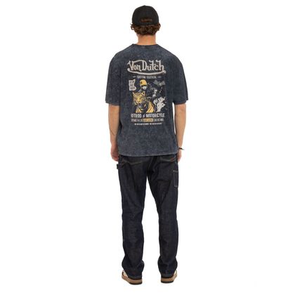 Von Dutch PASS Kurzärmeliges T-Shirt - Schwarz