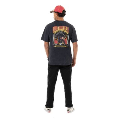 T-Shirt manches courtes Von Dutch REAPER - Gris