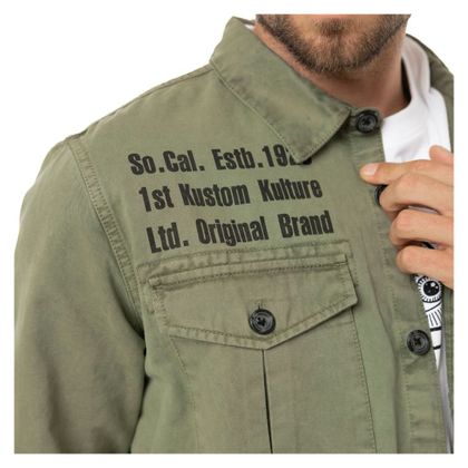 Von Dutch CAIN Overshirt - Green