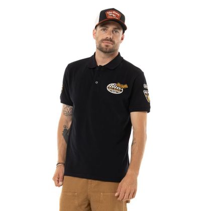 Polo Von Dutch ENGINE - Noir Ref : VDH0363 