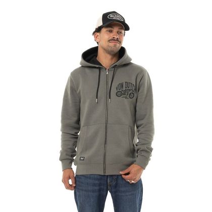 Sweat Von Dutch FREE - Gris / Noir Ref : VDH0387 