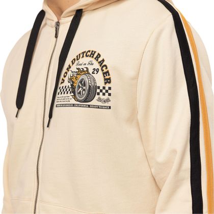 Von Dutch RACER Sweatshirt - Beige