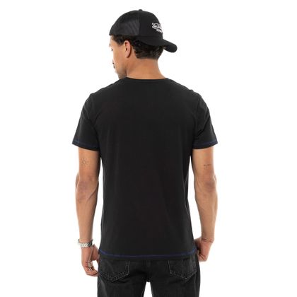 T-Shirt manches courtes Von Dutch AGAIN - Noir