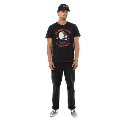 T-Shirt manches courtes Von Dutch AGAIN - Noir