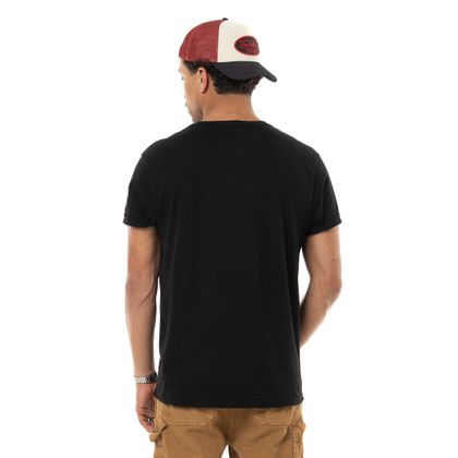T-Shirt manches courtes Von Dutch FLAME - Noir
