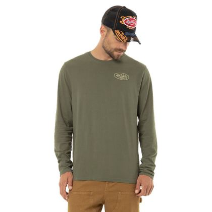 T-shirt manches longues Von Dutch GASO - Beige Ref : VDH0346 