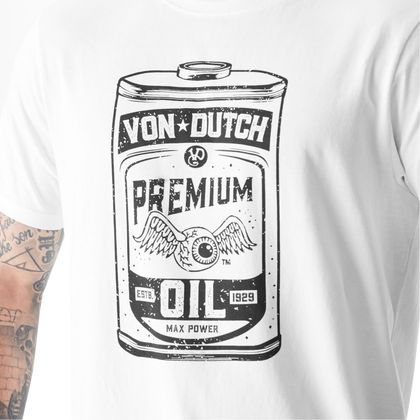 Von Dutch OIL Short-sleeved T-Shirt - White