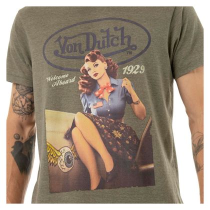 T-Shirt manches courtes Von Dutch UP - Vert