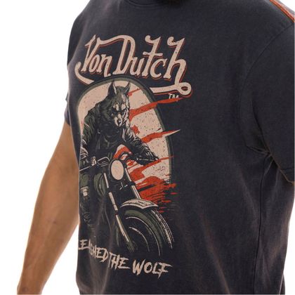 Von Dutch WOLF Short-sleeved T-Shirt - Blue