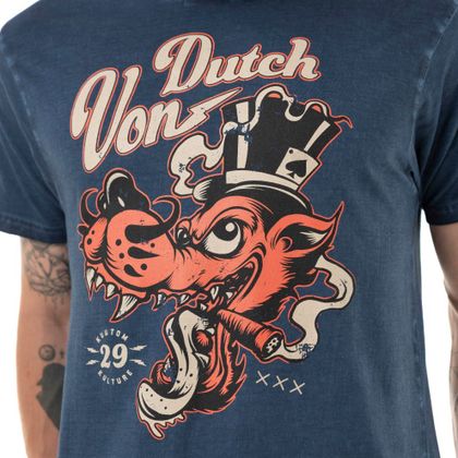 T-Shirt manches courtes Von Dutch WOO - Noir