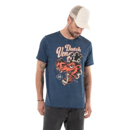 T-Shirt manches courtes Von Dutch WOO - Noir Ref : VDH0347 
