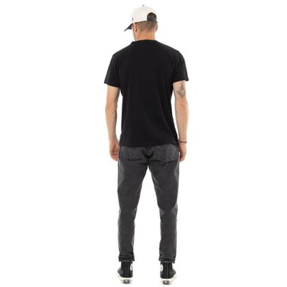 T-Shirt manches courtes Von Dutch BURN - Noir
