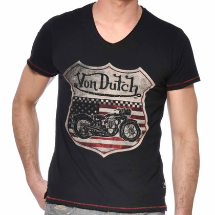 T-Shirt manches courtes Von Dutch REGULAR FIT Ref : VDH0100 