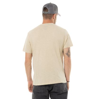 T-Shirt manches courtes Von Dutch ESTABLISH - Beige