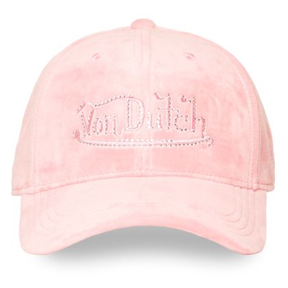 Von Dutch VELVET Cap - Pink