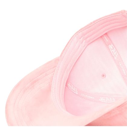 Von Dutch VELVET Cap - Pink
