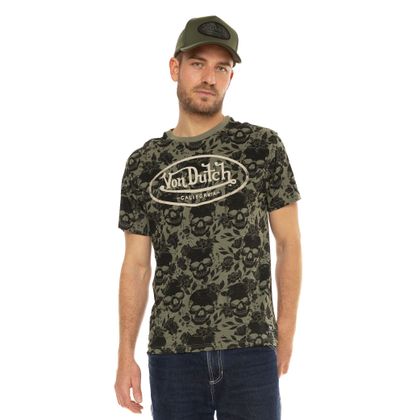 Von Dutch BRAD Short-sleeved T-Shirt - Black Ref : VDH0252 
