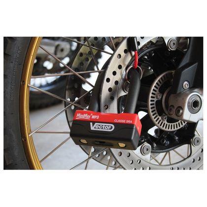 Vector Minimax+ MP3 Scheibe Schloss 3-Räder Scooters Diebstahlsicherung Universell