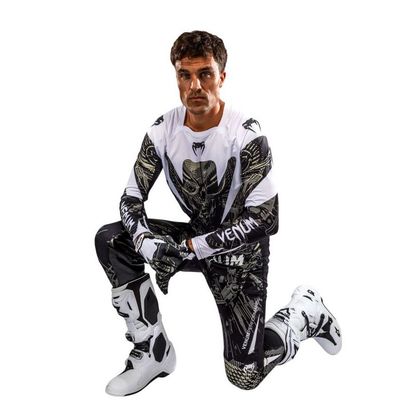 Spodnie cross Venum MX ELITE 2027 - Czarny / Beżowy