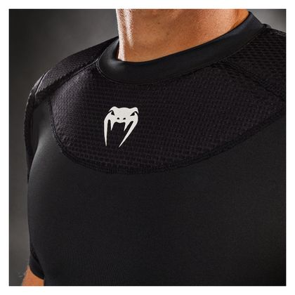 Venum MX BASICS Kurzärmeliges T-Shirt - Schwarz / Weiß