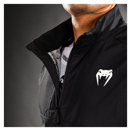 Venum MX BASICS Daunenjacke - Schwarz / Weiß