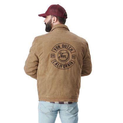 Von Dutch VELVET Jacke - Beige