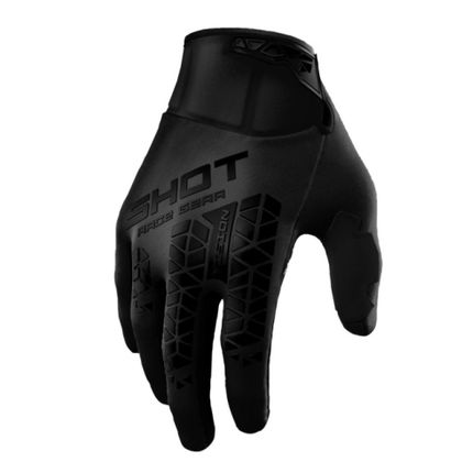 Shot VISION 2025 Handschoenen met kruis - Zwart Ref: SO2961 