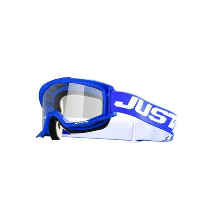Gafas de motocross JUST1 VITRO - LIGHT BLUE/WHITE - PANTALLA CLARA 2022