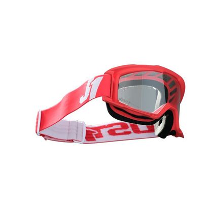 Gafas de motocross JUST1 VITRO - RED/WHITE - PANTALLA CLARA 2022