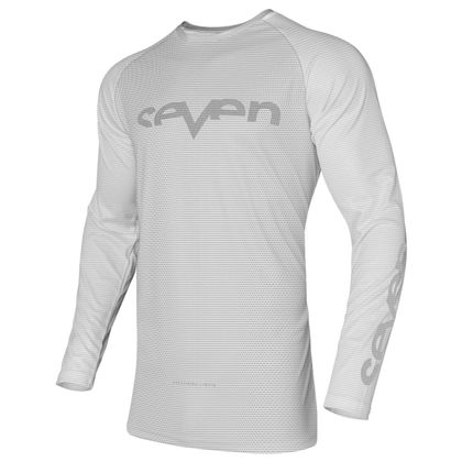 Camiseta de motocross Seven VOX STAPLE VENTED 2023 - Blanco Ref : SEV0118 