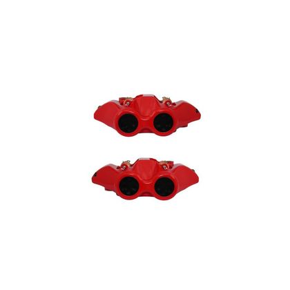 Accossato 108mm forged one-piece radial with ceramic inserts Universal Brake calipers - Red