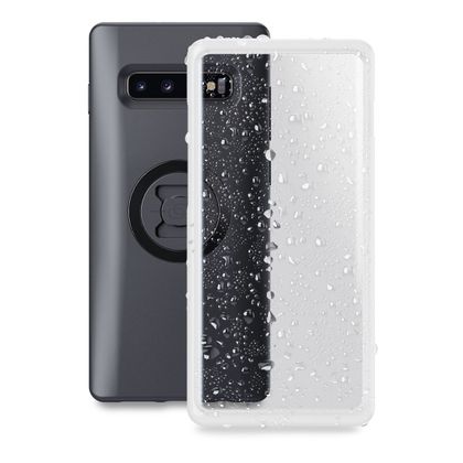 Support SP Connect PRO + COQUE + PROTECTION SAMSUNG GALAXY S10+ universel - Noir