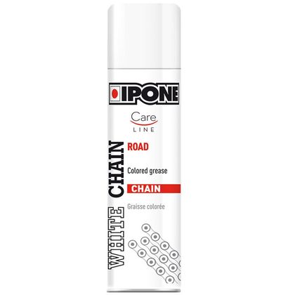 Graisse chaine Ipone CARELINE WHITE CHAIN ROAD 250 ML - Huile & spray  entretien 