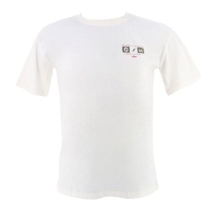 T-Shirt manches courtes Helstons GO WILD REGULAR - Blanc Ref : HS1195 