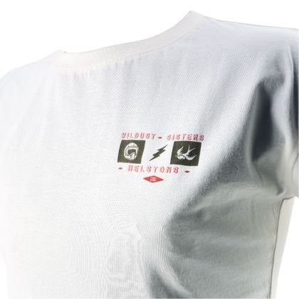T-Shirt manches courtes Helstons GO WILD REGULAR - Blanc