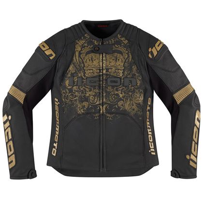 Icon OVERLORD PRIME FRAU Motorradjacke Ref : IC0239 