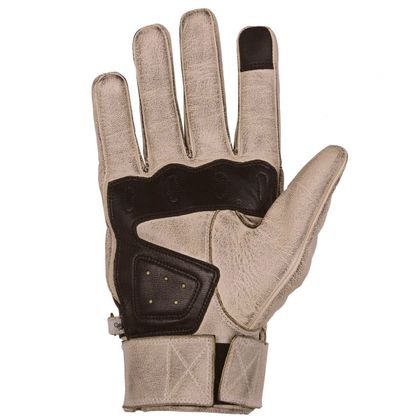 Guantes Helstons WOLF CUIR SOFT - Beige / Negro