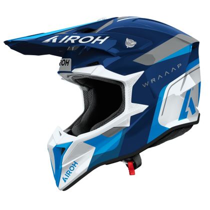 Airoh WRAAAP - EROBERN 2026 Cross-Helm - Blau Ref : AR1539 