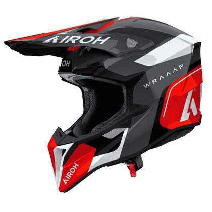 Airoh WRAAAP - CONQUER 2026 Cross-Helm - Rot