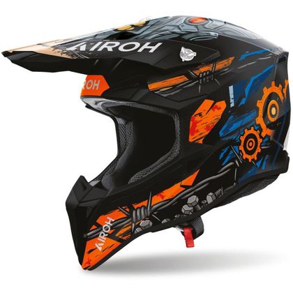 Airoh WRAAAP GEAR 2027 Crosshelm - Veelkleurig Ref: AR1577 