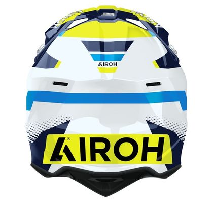 Airoh WRAAAP - VISION 2026 Cross-Helm - Gelb / Blau