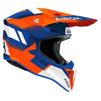 Airoh WRAAAP - VISION 2026 Cross-Helm - Orange / Blau