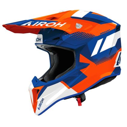 Airoh WRAAAP - VISION 2026 Cross-Helm - Orange / Blau Ref : AR1540-C37420 
